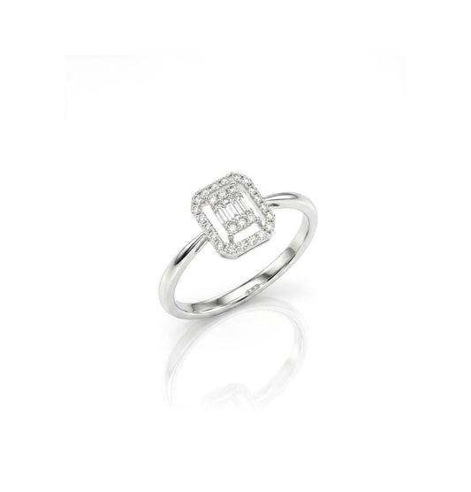 WHITE GOLD DIAMOND RING