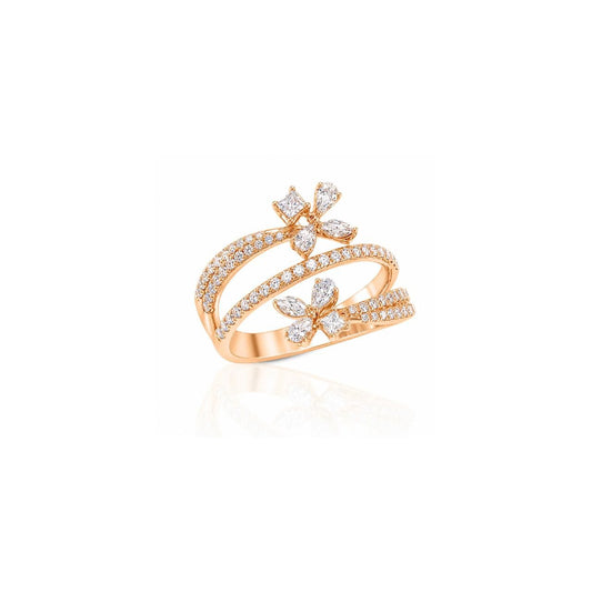 FLOWER DIAMOND RING